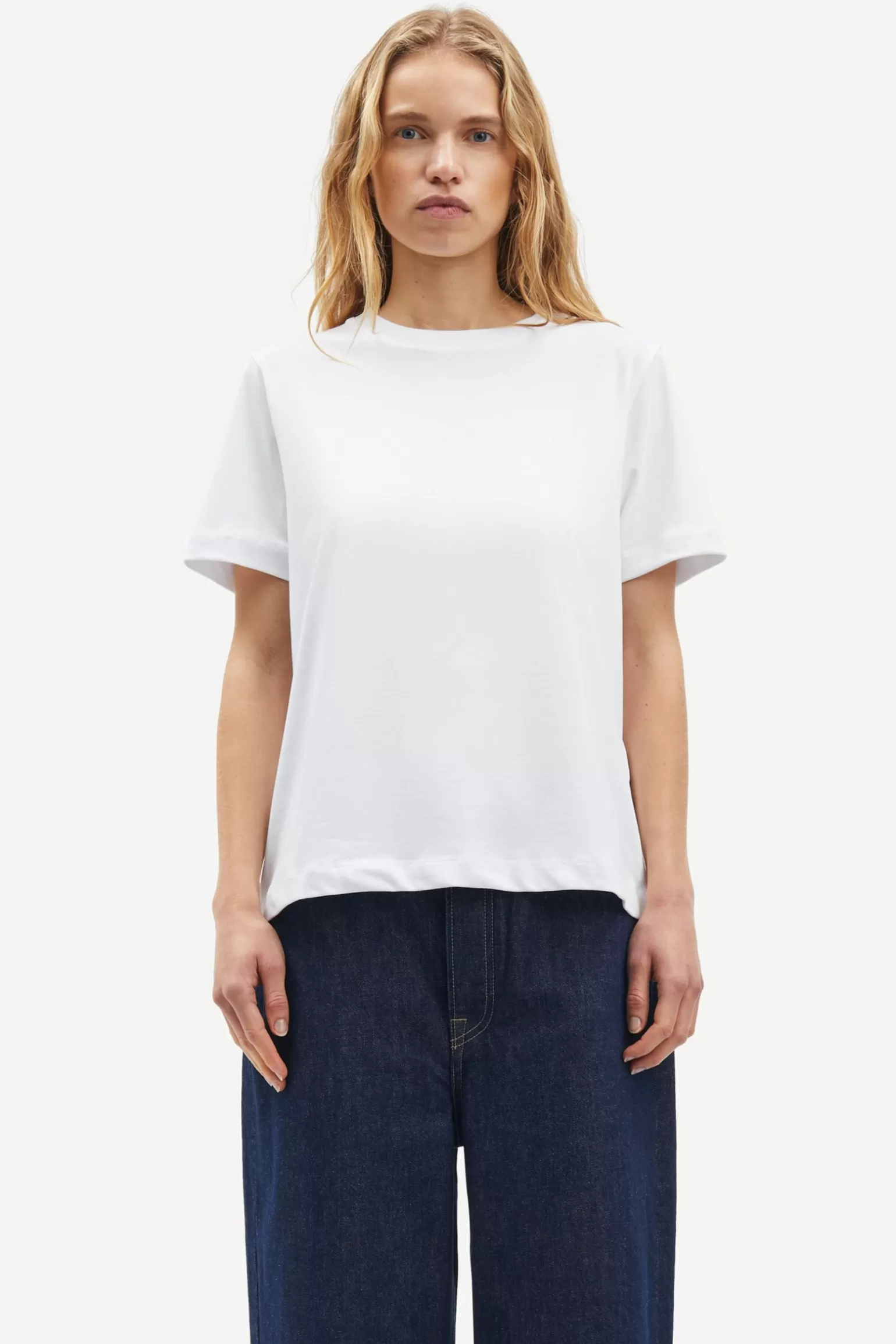 Dame Samsøe Samsøe T-shirts & Toppe*CAMINO T-SHIRT SS 6024