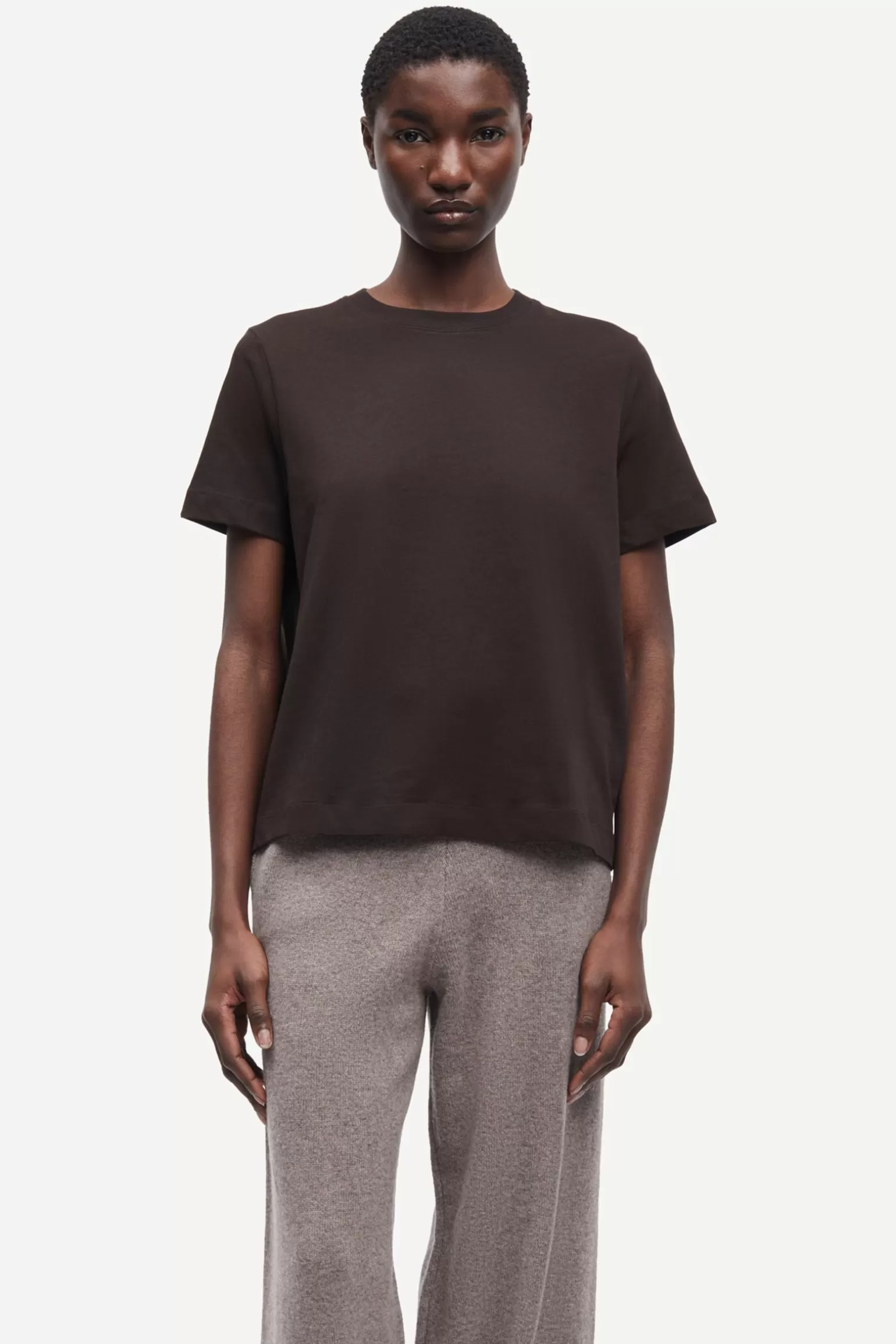 Dame Samsøe Samsøe T-shirts & Toppe*CAMINO T-SHIRT SS 6024 '