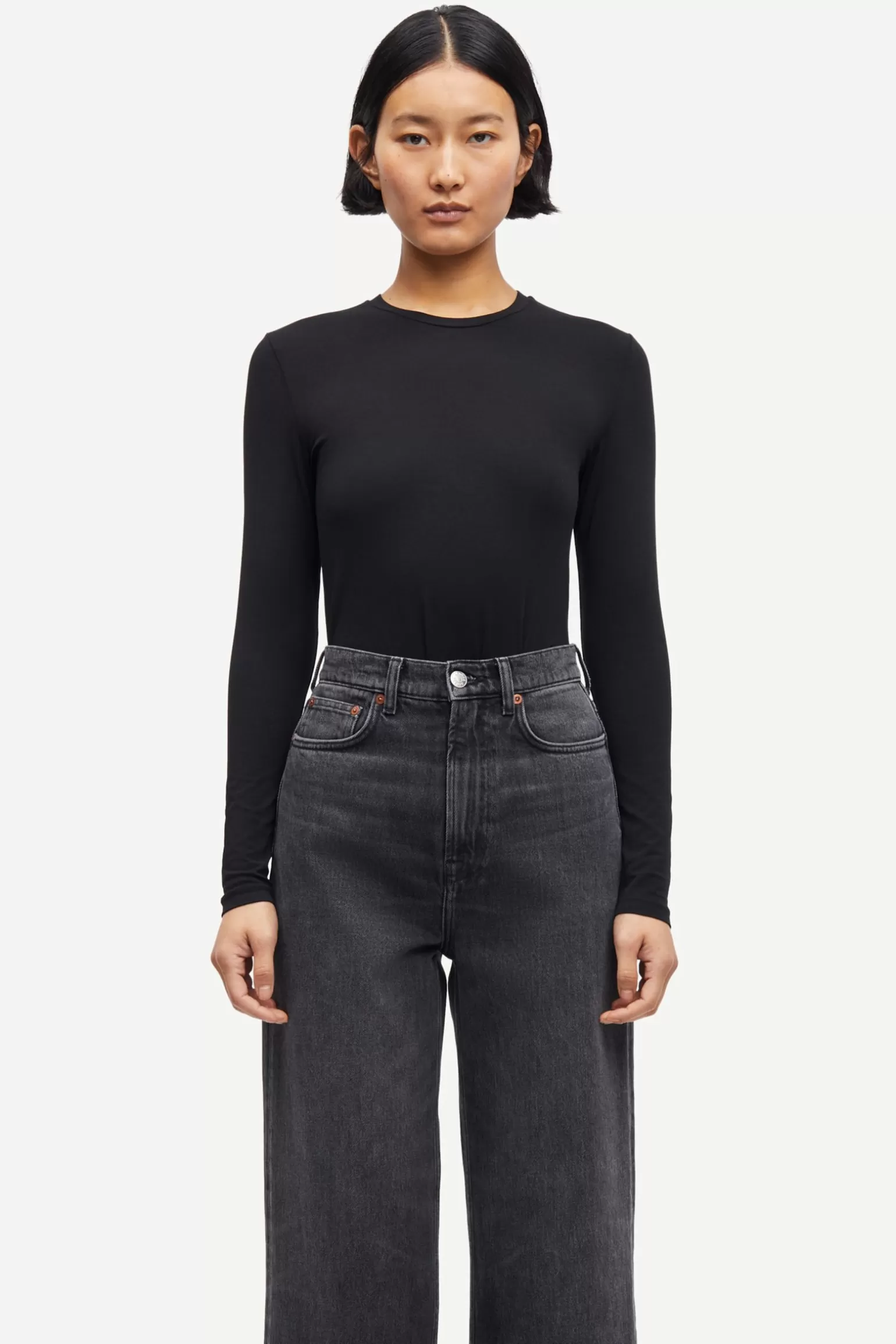 Dame Samsøe Samsøe T-shirts & Toppe*ESTER LS 265