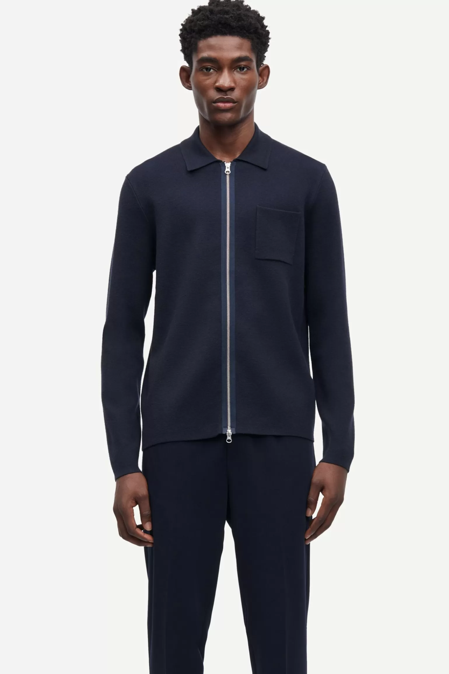 Samsøe Samsøe Strik*GUNA X ZIP 10490