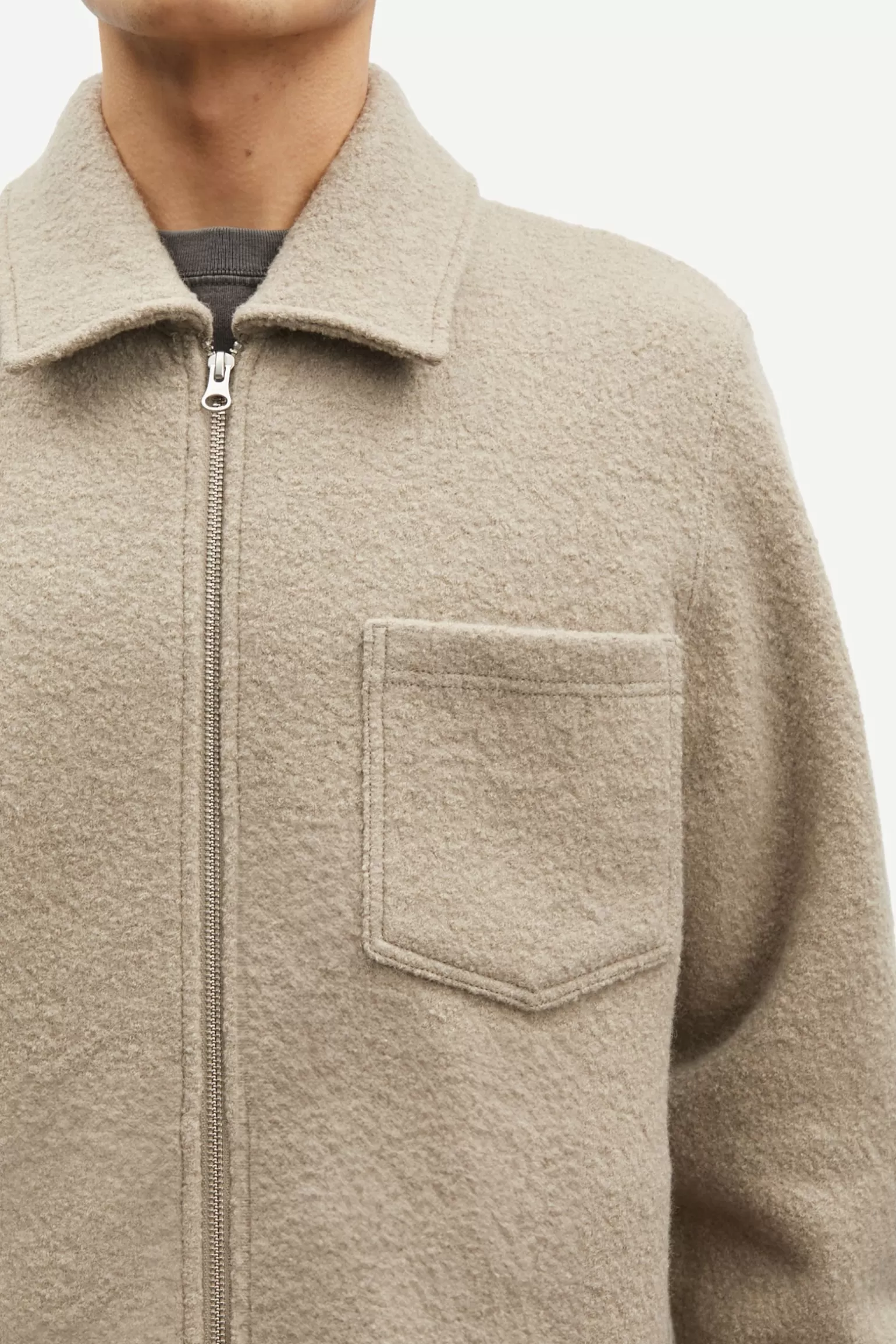 Samsøe Samsøe Jakker & Frakker | Sweatshirts & Hættetrøjer*HANNES FULL ZIP 14612