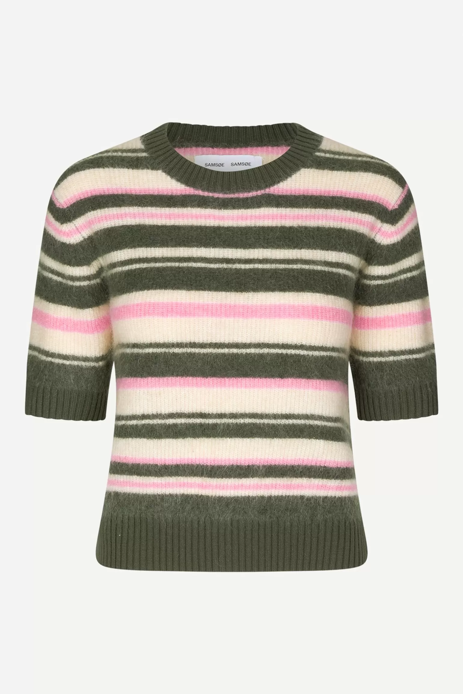 Dame Samsøe Samsøe Strik*JEANNE SHORT SLEEVES 14945