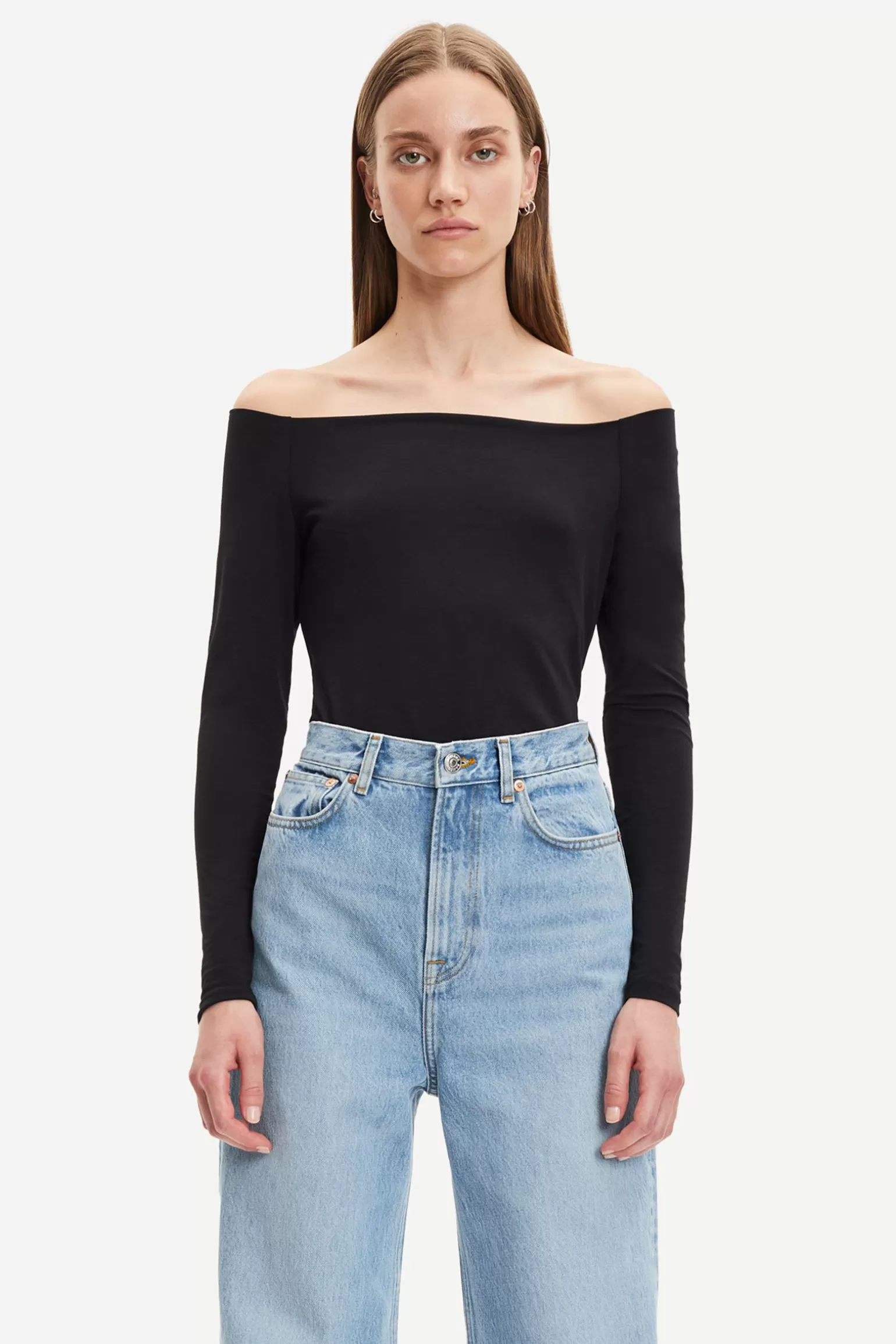 Dame Samsøe Samsøe T-shirts & Toppe*NANA LS 265