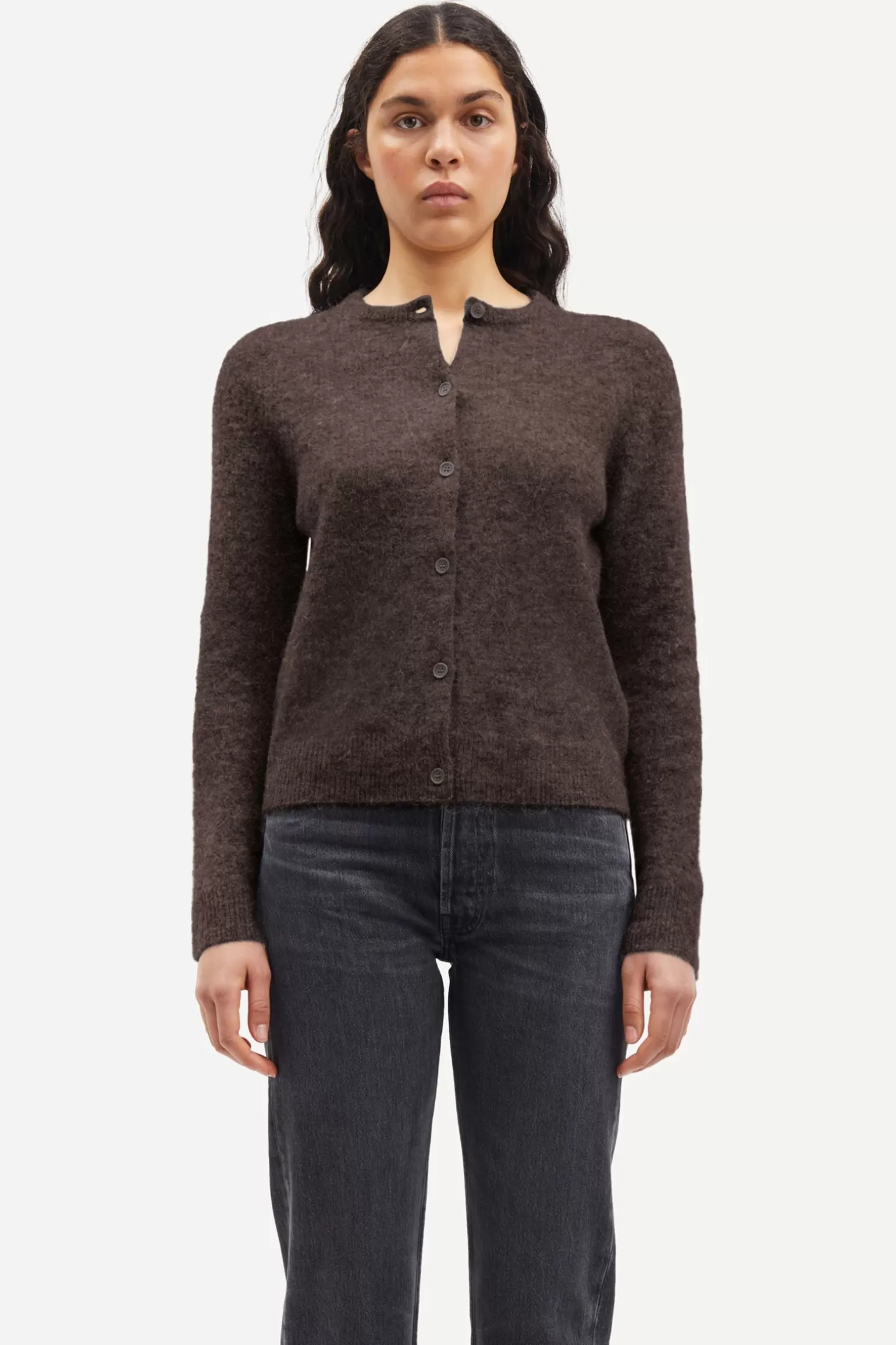 Dame Samsøe Samsøe Strik*NOR SHORT CARDIGAN 7355