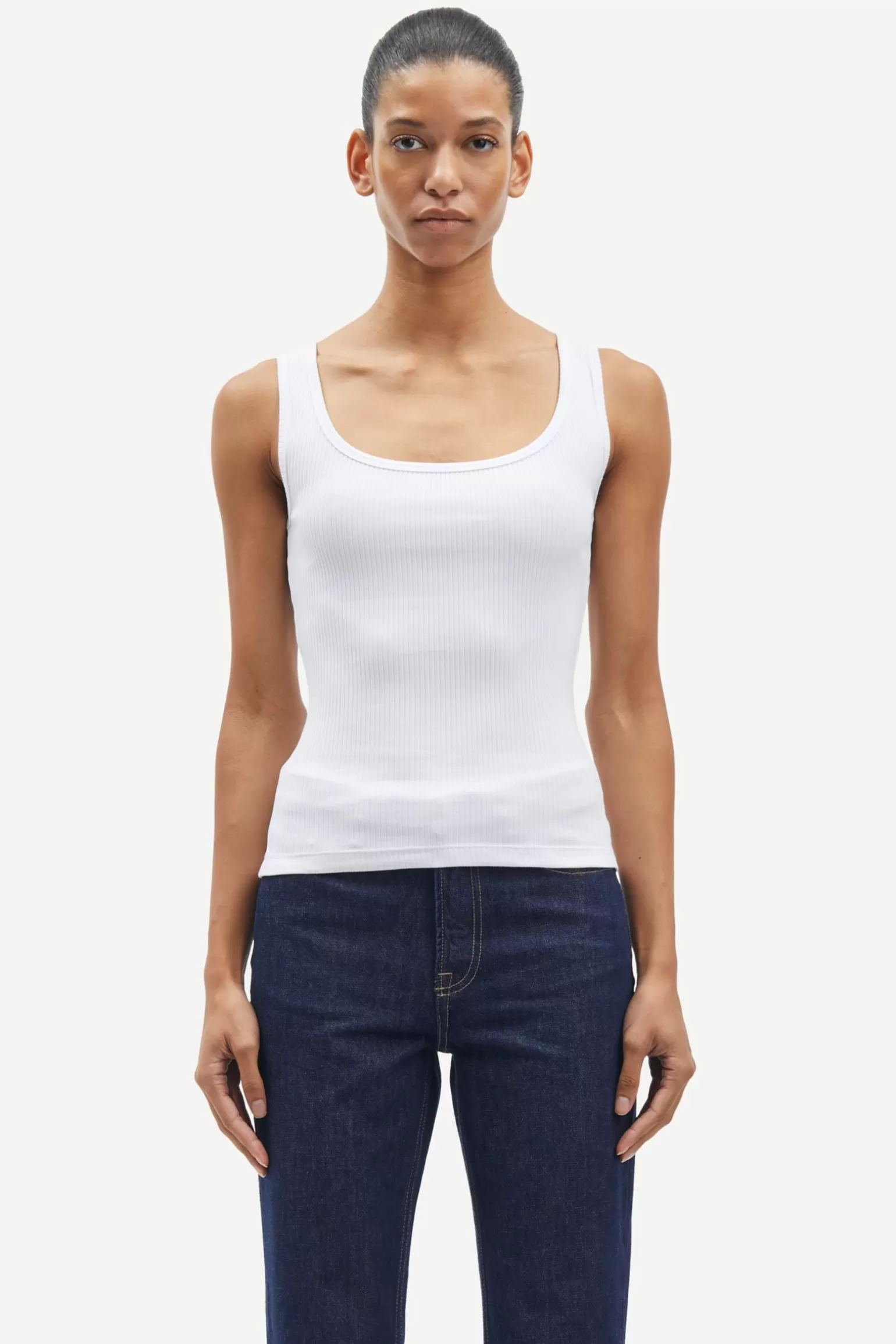 Dame Samsøe Samsøe T-shirts & Toppe*SAAMANZA TANK TOP 15120