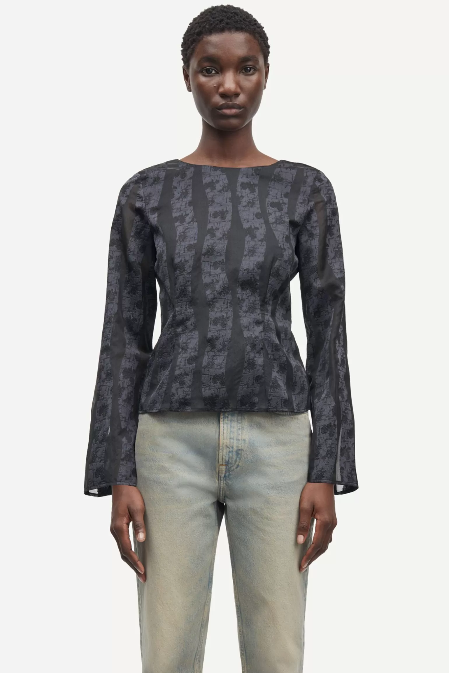 Dame Samsøe Samsøe T-shirts & Toppe*SAANAI BLOUSE 15458