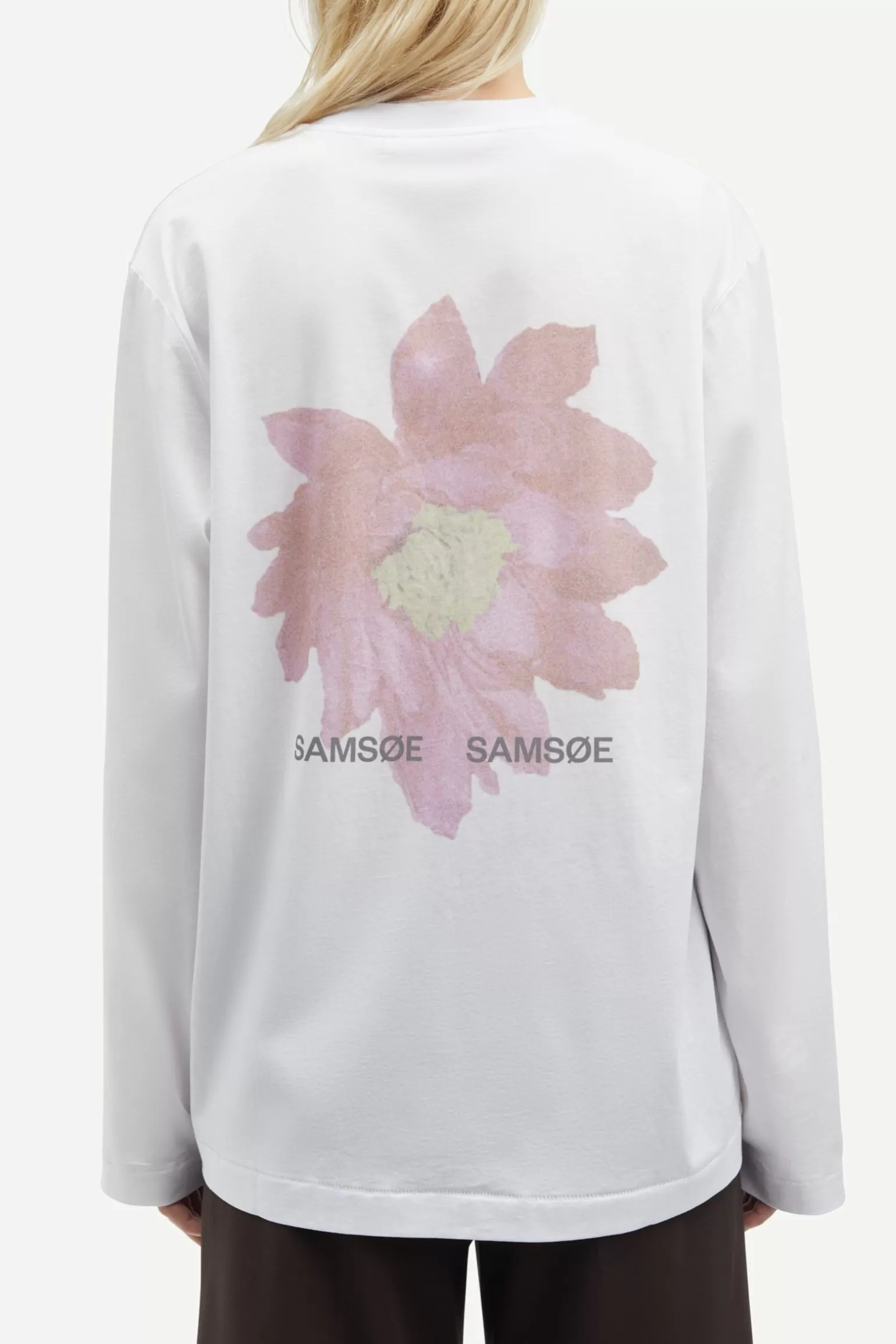 Dame Samsøe Samsøe T-shirts & Toppe*SADOVE LS T-SHIRT 15276