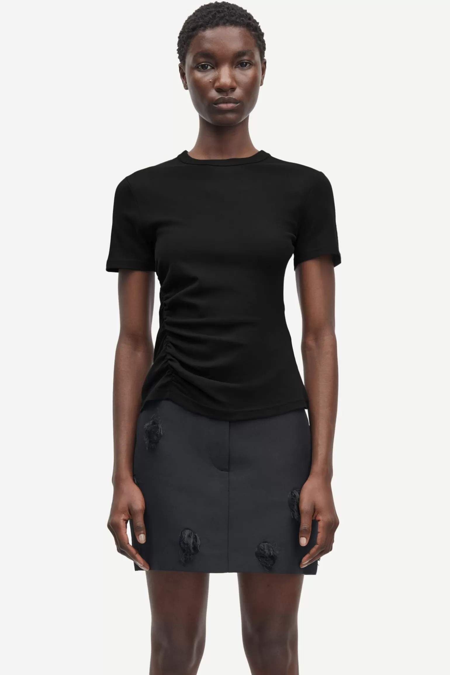 Dame Samsøe Samsøe T-shirts & Toppe*SAEVELYN T-SHIRT 15318