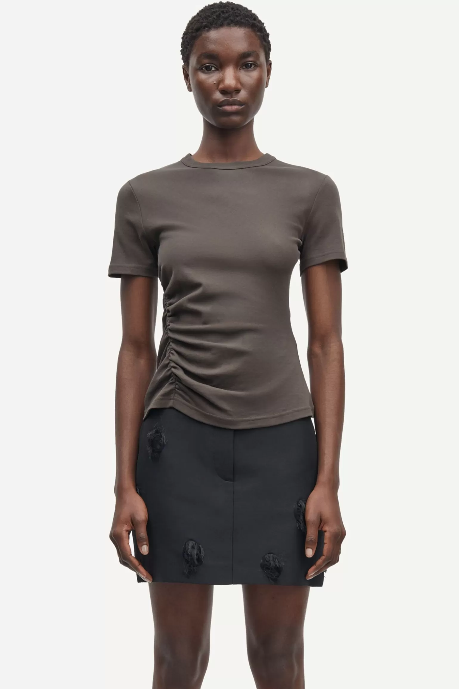 Dame Samsøe Samsøe T-shirts & Toppe*SAEVELYN T-SHIRT 15318