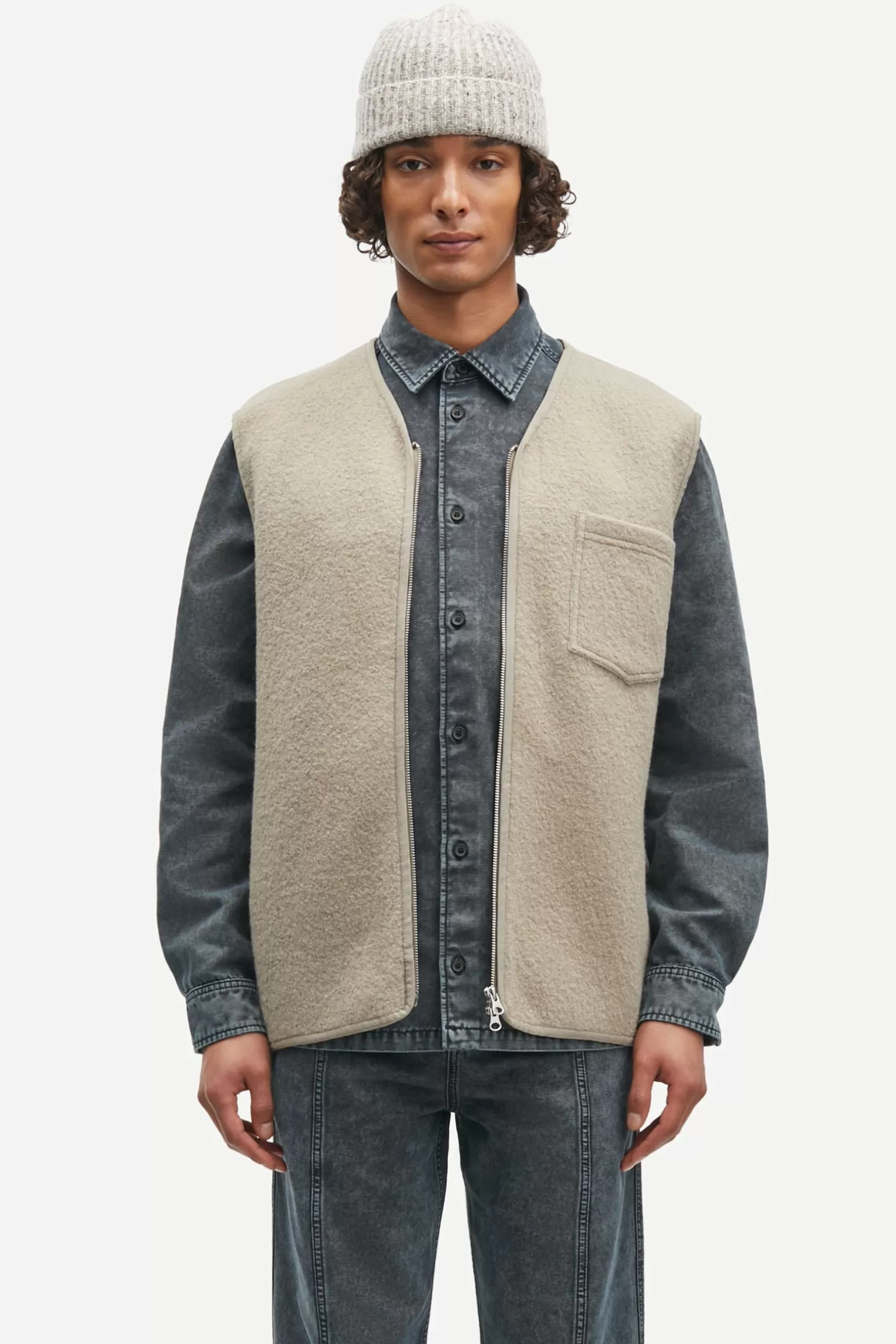 Samsøe Samsøe Sweatshirts & Hættetrøjer*SAHANNES VEST 14612