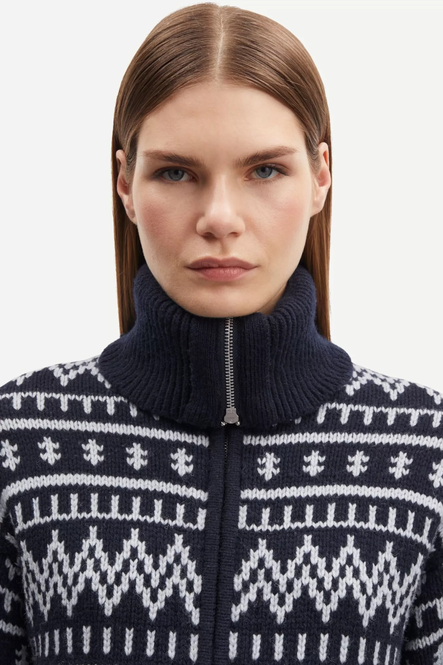 Dame Samsøe Samsøe Strik*SALOUISA ZIP CARDIGAN 11250