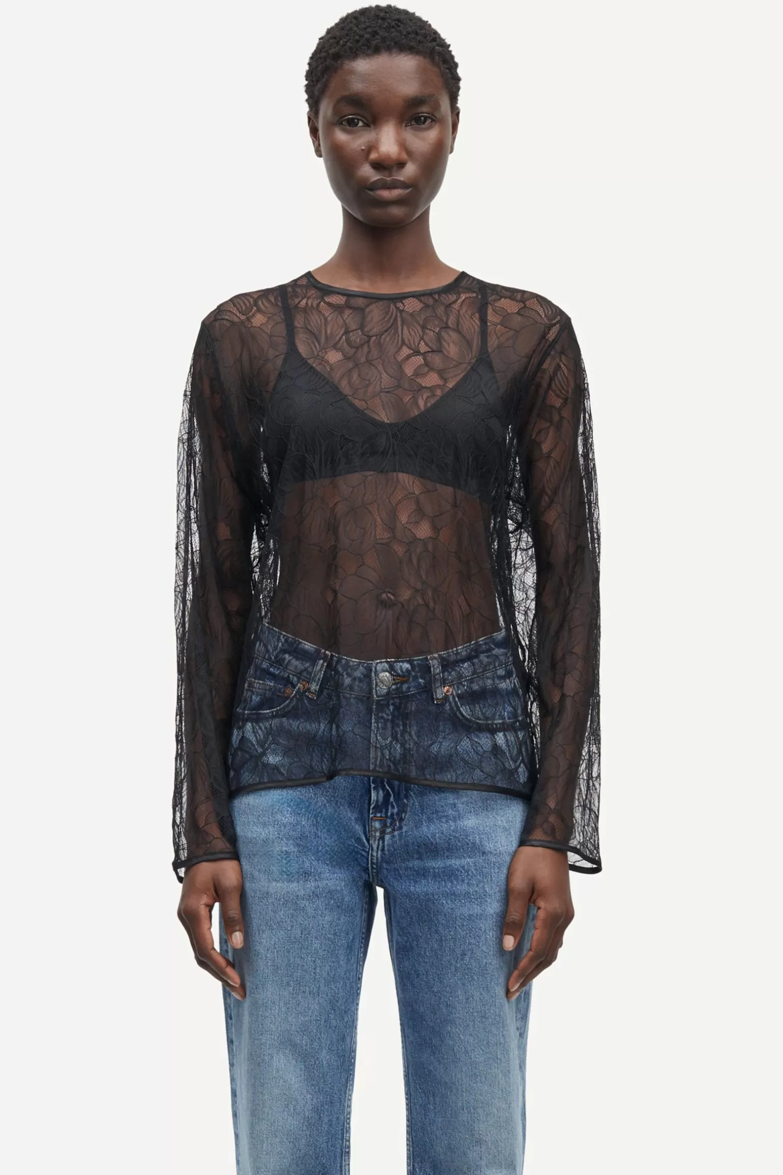 Dame Samsøe Samsøe T-shirts & Toppe | Matchende Sæt*SASAYLA LS BLOUSE 15463