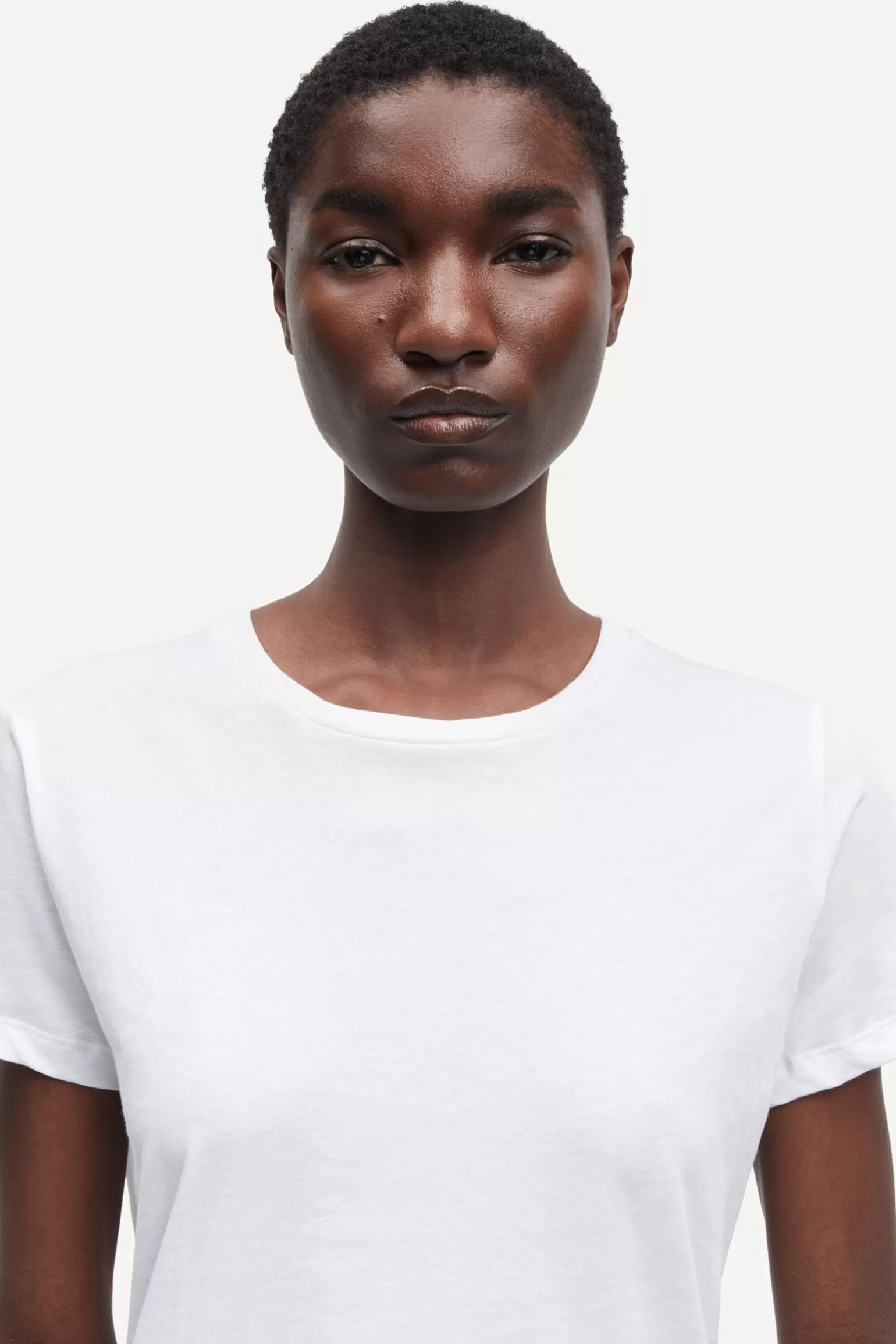 Dame Samsøe Samsøe T-shirts & Toppe*SOLLY TEE SOLID 205