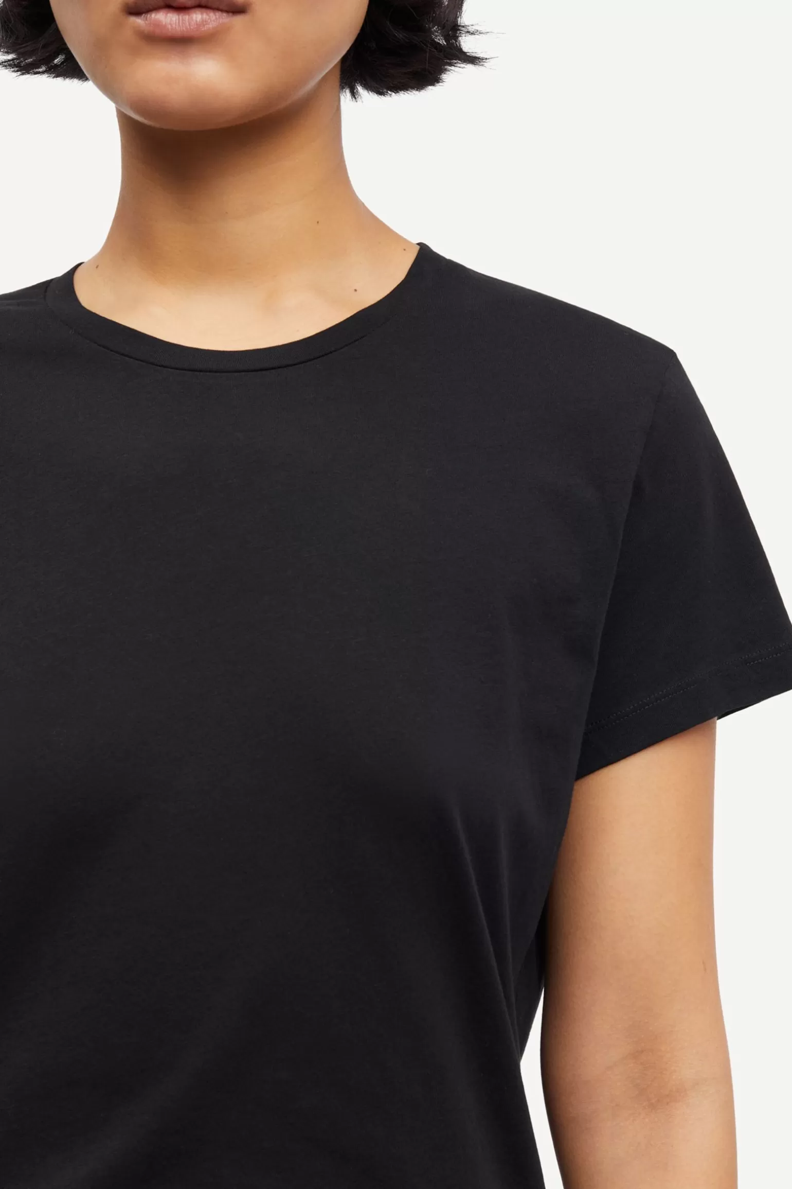 Dame Samsøe Samsøe T-shirts & Toppe*SOLLY TEE SOLID 205