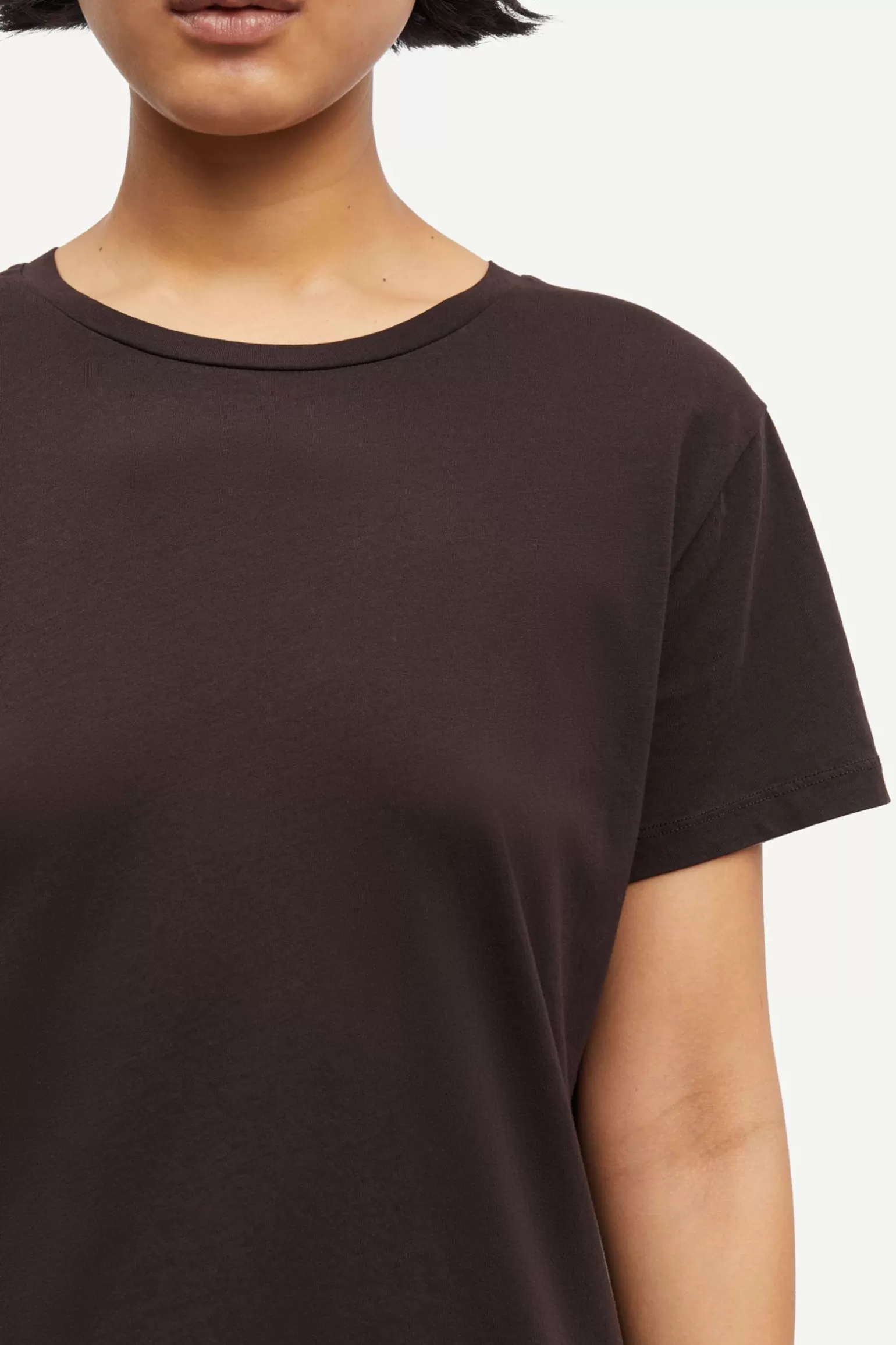 Dame Samsøe Samsøe T-shirts & Toppe*SOLLY TEE SOLID 205 '